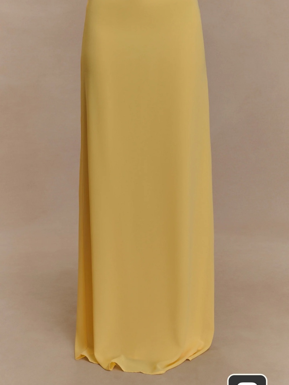 Meshki Yellow Maxi Skirt